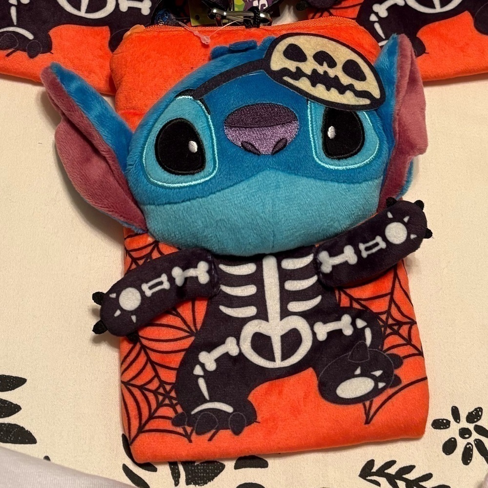 Disney Stitch Halloween Plush Lanyard - Picture 4 of 13